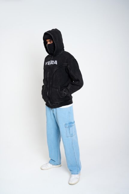 VERA MASK HOODIE (BLACK)